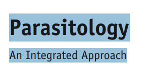 Parasitology An Integrated Approach 