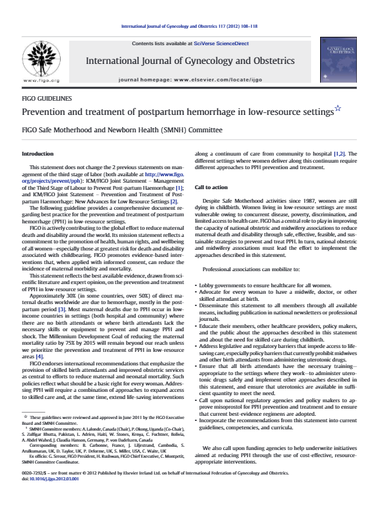 FIGO Guidelines_Prevention and Treatment of PPH_English_compressed