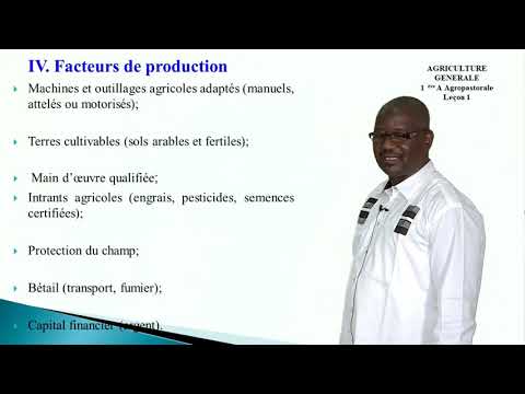 Leçon1 Agriculture Générale Notions de base