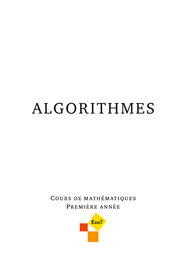 Algorithme - Exo7