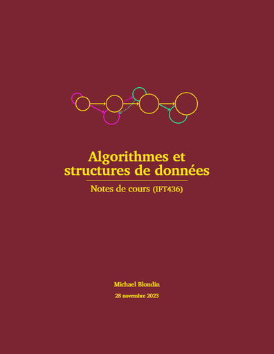 Algorithmes et Structures de Données - Michael Blondin